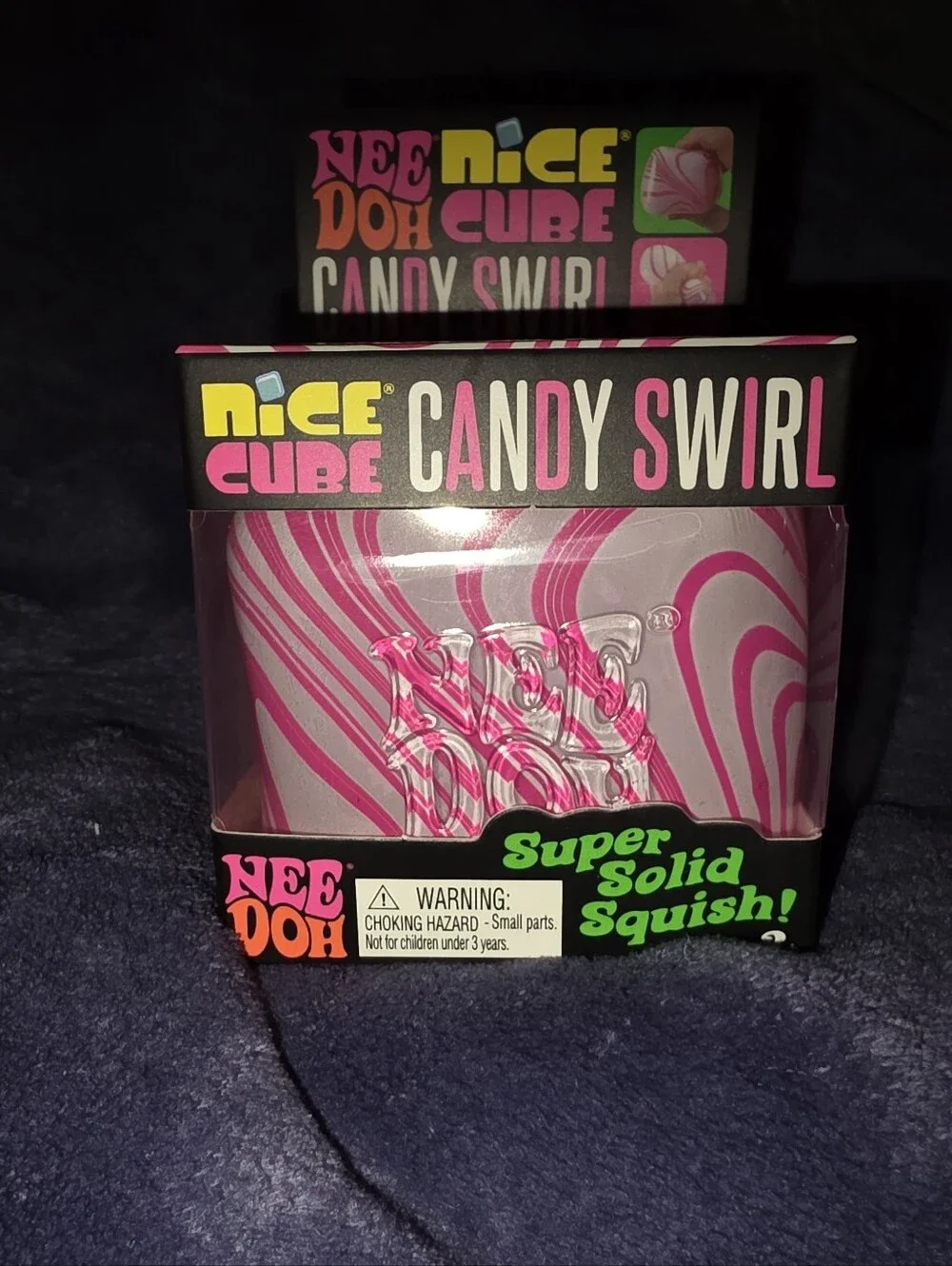 Nee Doh- Nice Cube Candy Swirl